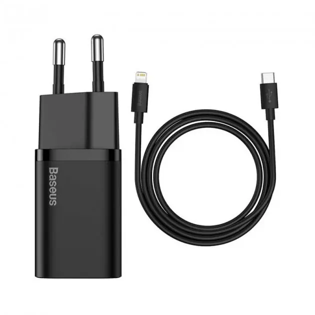 Incarcator Baseus Super Si TZCCSUP-B01 20W USB-C negru