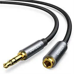 Extensie audio UGREEN AV118 3 5 mm 5m negru