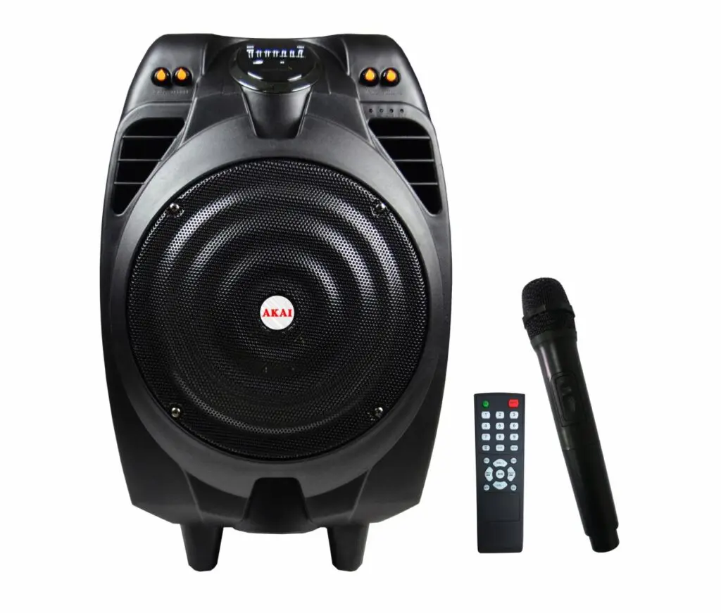 Boxă portabilă Akai SS023A-X10 50W cu troller Negru
