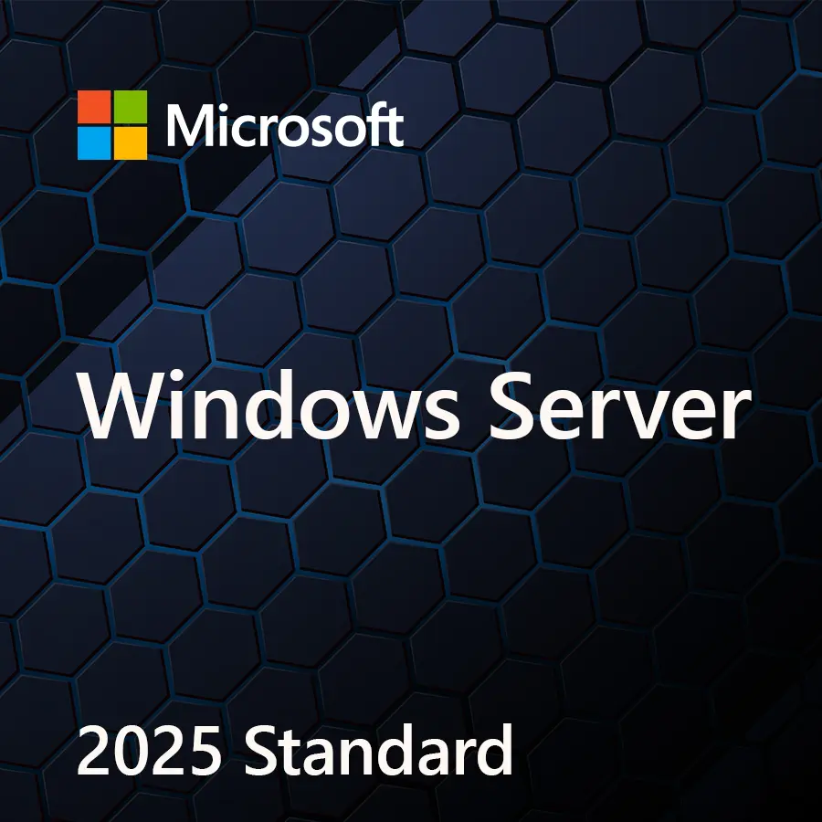 Windows Server Standard Microsoft 16 Core, engleză, DVD