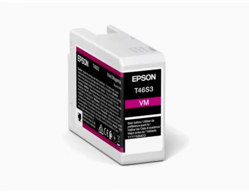 Cartus Cerneala Original Epson Magenta, T46S3, pentru UltraChrome Pro 10, 25ml, (timbru verde 1.2 lei), „C13T46S300″(RAPO)