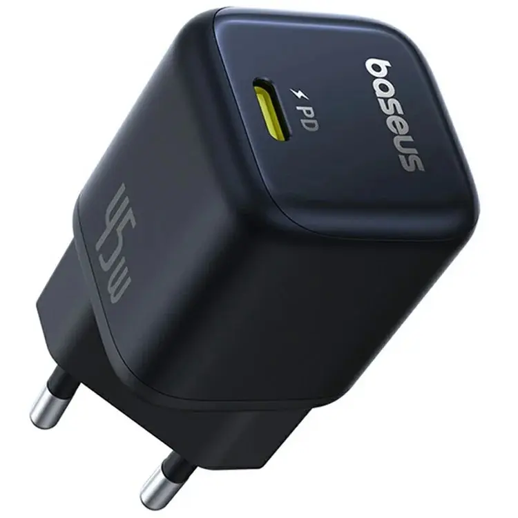 Încărcător rețea Baseus PicoGo 45W USB-C negru