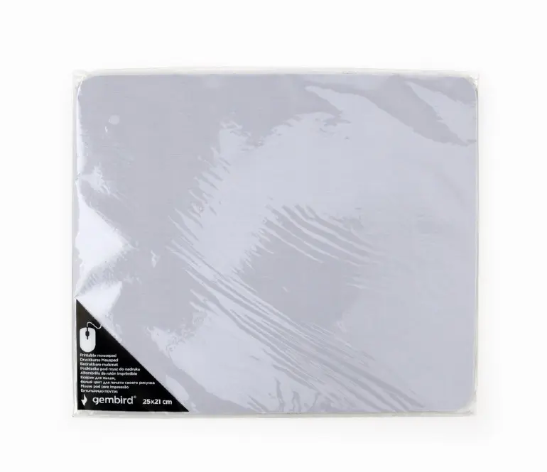 Mousepad Gembird MP-PRINT-M printabil alb 250×210 mm