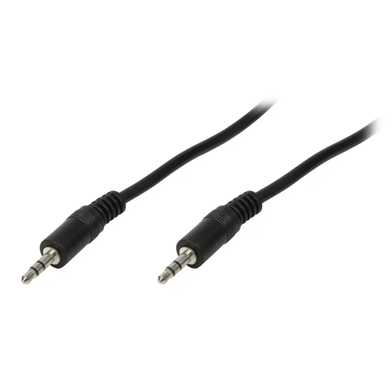 Cablu audio Logilink CA1049 stereo 1 m negru