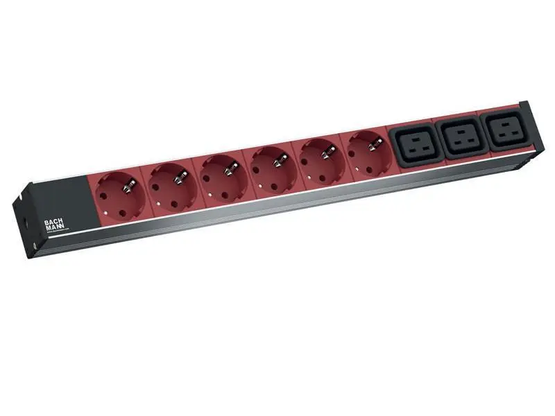 PDU Bachmann 8x C13 3x C19 2 m C20 1U