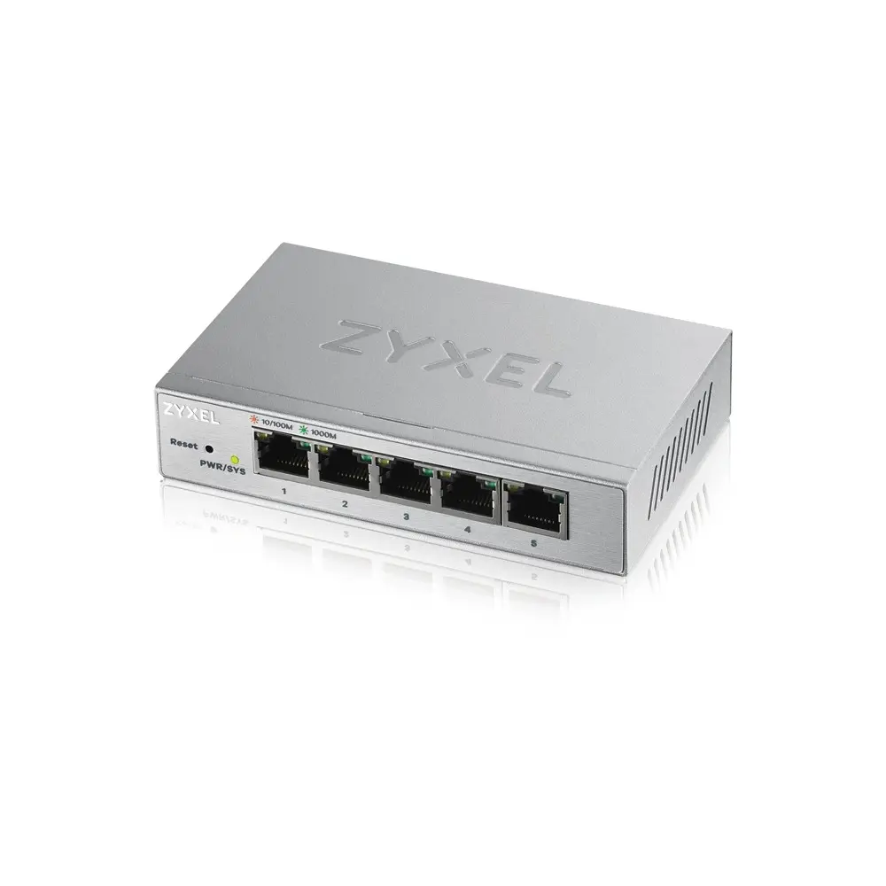 Switch Zyxel GS1200-5 5 porturi Gigabit web managed