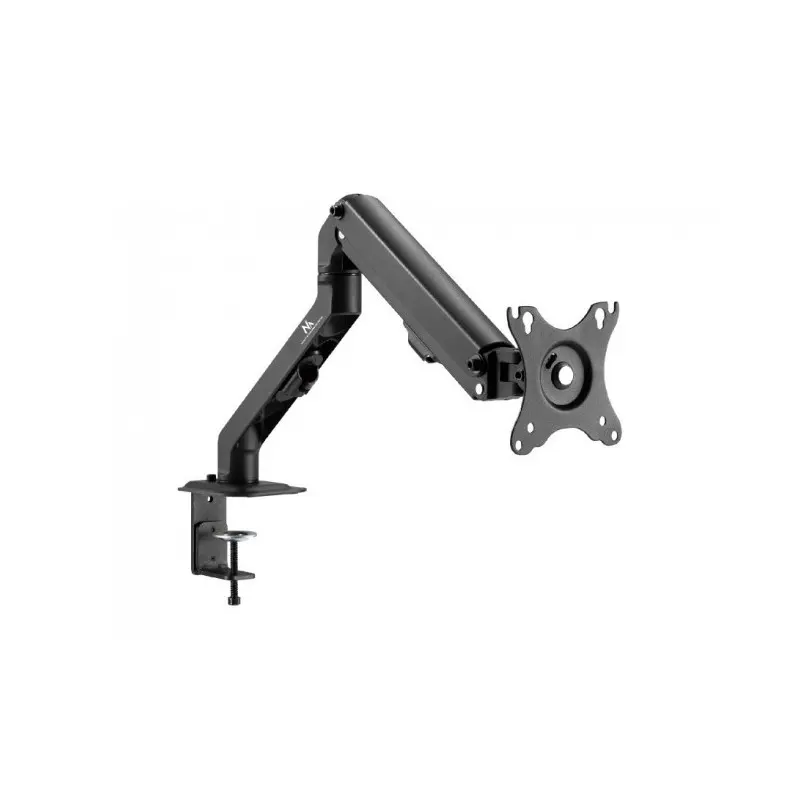Suport de birou universal pentru monitor Maclean, cu brat pe arc cu gaz, 17″-27″, 7 kg, VESA 75×75, 100×100, MC-906