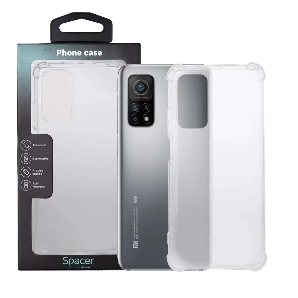 Husă Spacer Xiaomi Mi 10T 5G TPU transparentă