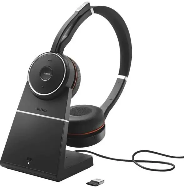 Casti PC, Jabra, Evolve 75 MS SE, Negru