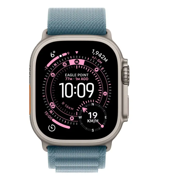 Smartwatch Apple Watch Ultra 3 49mm Alpine Loop Albastru GPS + Cellular