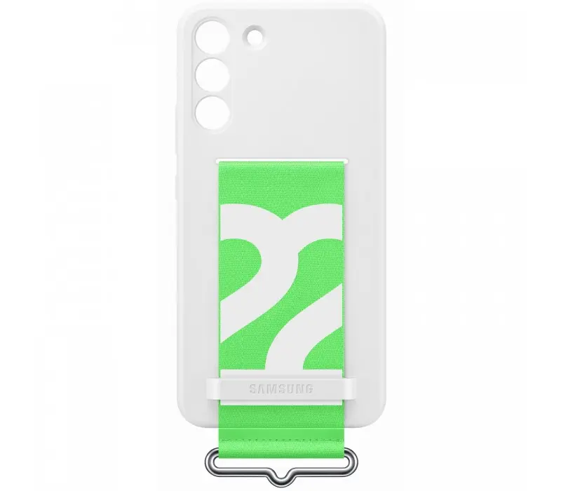 Husă Samsung Galaxy S22 Plus Silicone Strap Alb