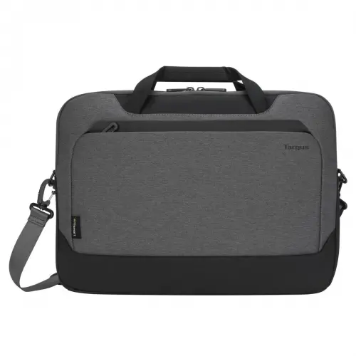 Geanta laptop, Targus, Poliester, Gri/Negru