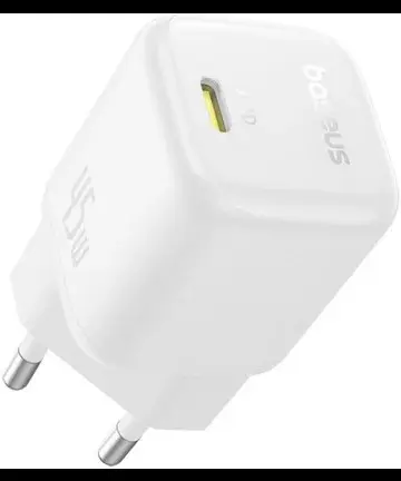 Încărcător rețea Baseus PicoGo 45W USB-C alb