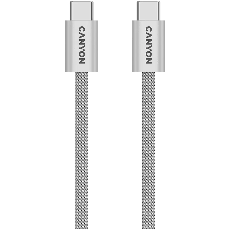 Cablu magnetic Canyon OnWire 60MG 1m Gri USB-C