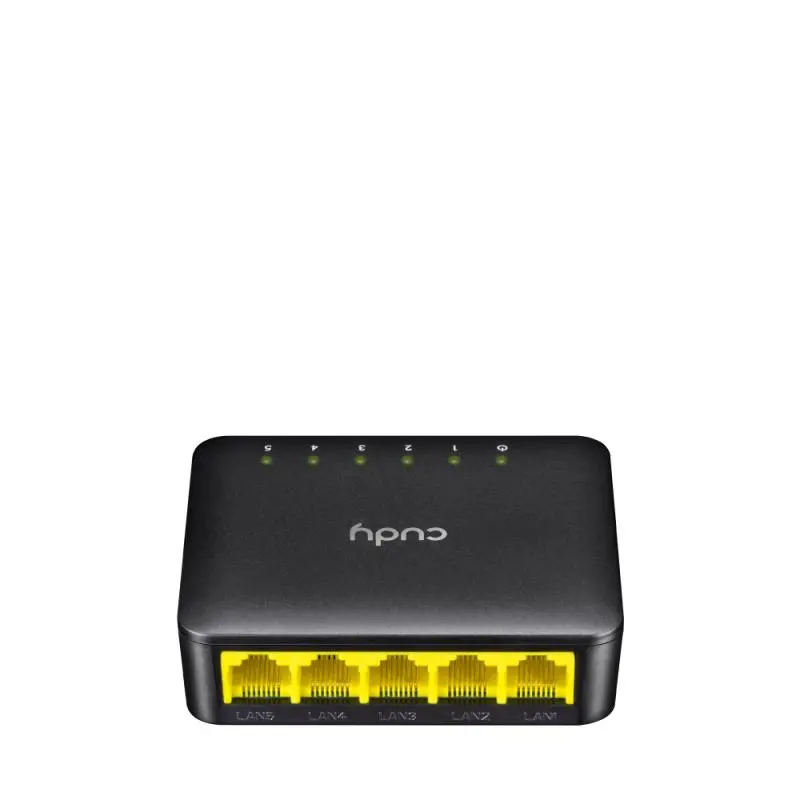 Cudy 5-Port Gigabit Desktop Switch, 5 10/100/1000M RJ45 Ports „GS105D” (timbru verde 2 lei)