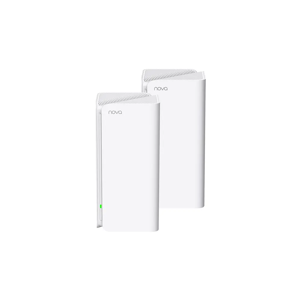 Set 2 routere Wireless, Tenda, 6 antene, Alb
