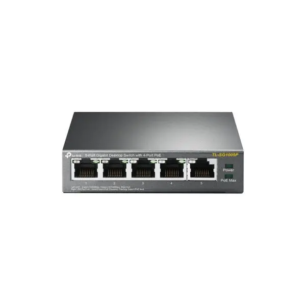 Switch TP-Link TL-SG1005P PoE Gigabit 5 porturi