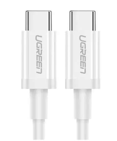 cablu alimentare si date Ugreen US264 USB-C 60W, 1 m, alb