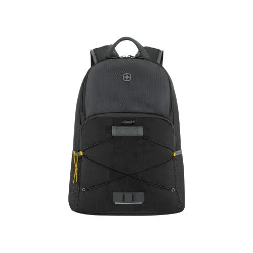 Rucsac laptop, Wenger, Poliester, Impermeabil, Compartimentat, Gri, 15,6″