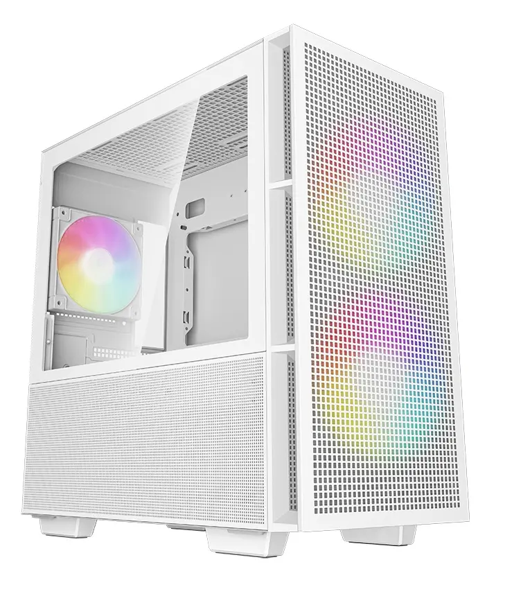Carcasă DeepCool CH360 ARGB alb Micro-ATX