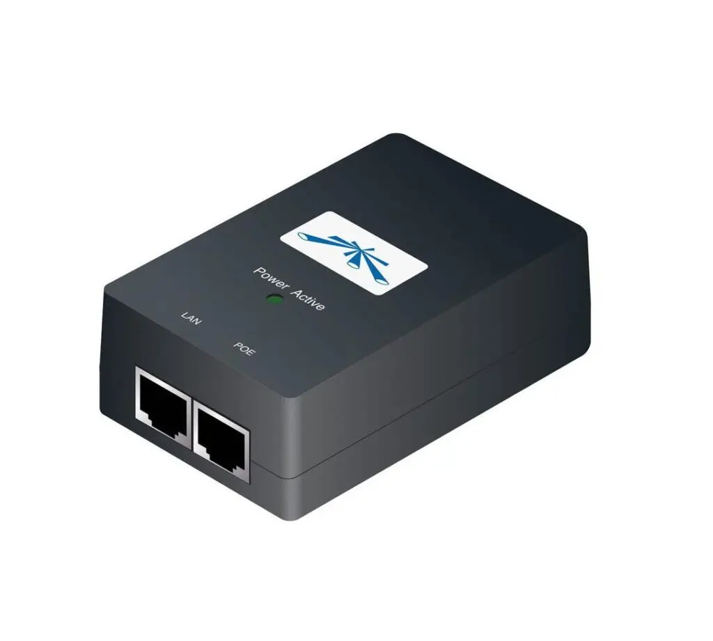 Injector PoE Ubiquiti POE-24-24W-G, 24VDC, 24W, Gigabit