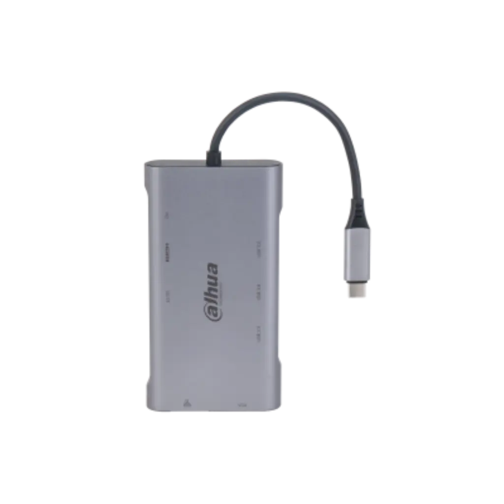 Statie de andocare, DAHUA DH-TC39, 9 IN 1, USB-C la HDMI, USB, VGA, TF