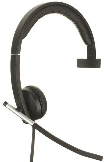 Casti cu fir cu microfon mono Logitech H650E USB