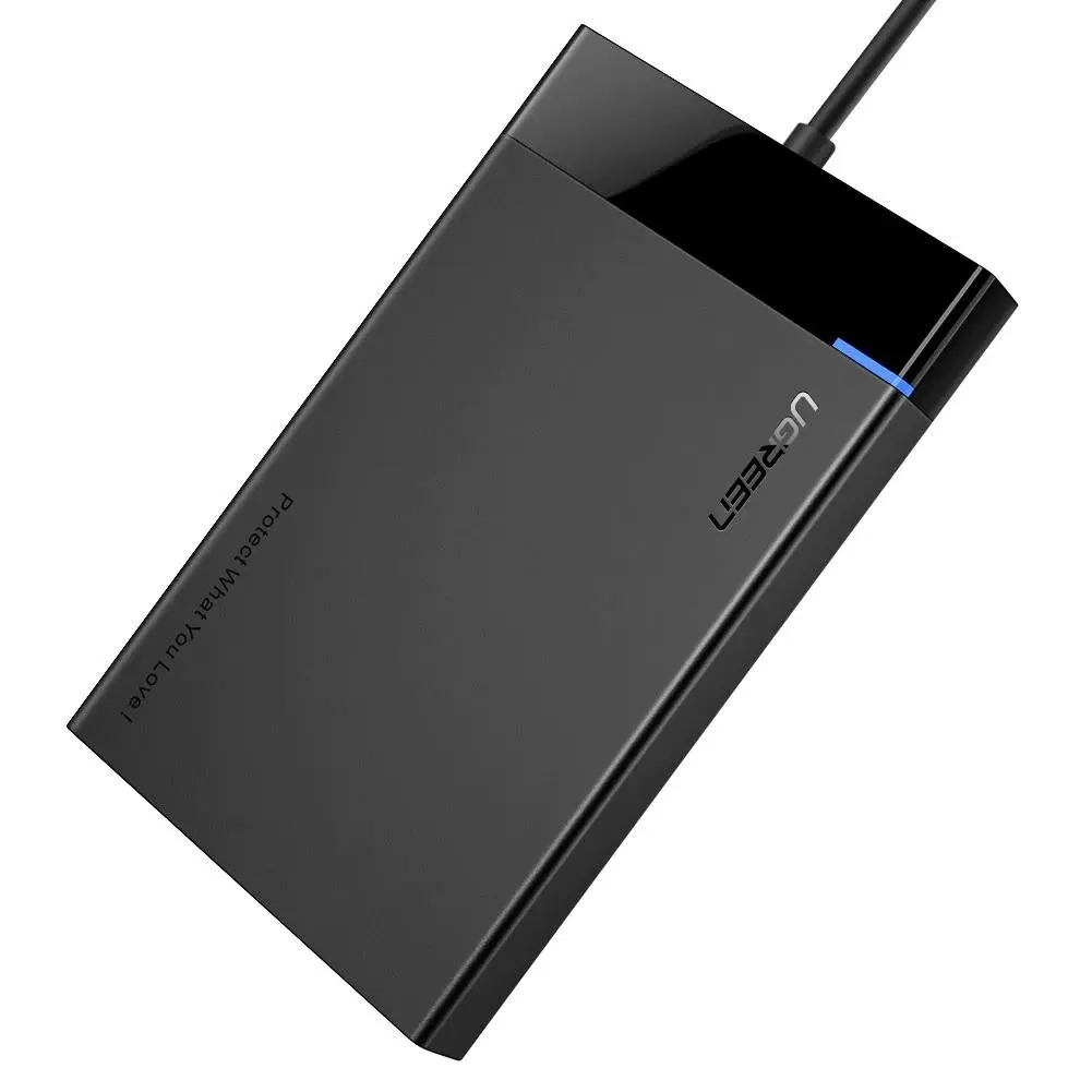 Rack extern HDD UGREEN US221 Negru 2,5 inch USB SATA