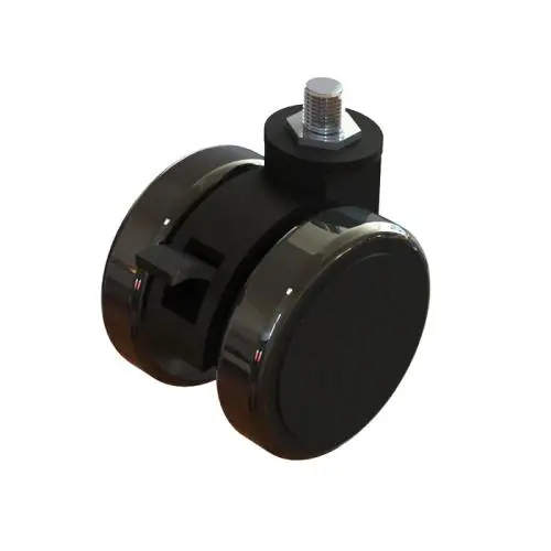 Roti pivotante blocabile Next Level Racing NLR-A007, negru, pentru cockpit gaming