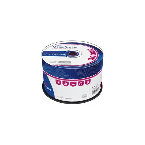 CD-R MediaRange MR207 700MB 80min 52x set 50 buc