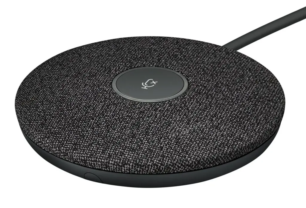 Microfon PC Logitech Rally Mic Pod, negru, 2.95m x 4.5m