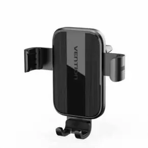 Suport auto pentru telefon Vention, fixare grila ventilatie, fix, device compatibil 4.7 – 7.2inch, Negru
