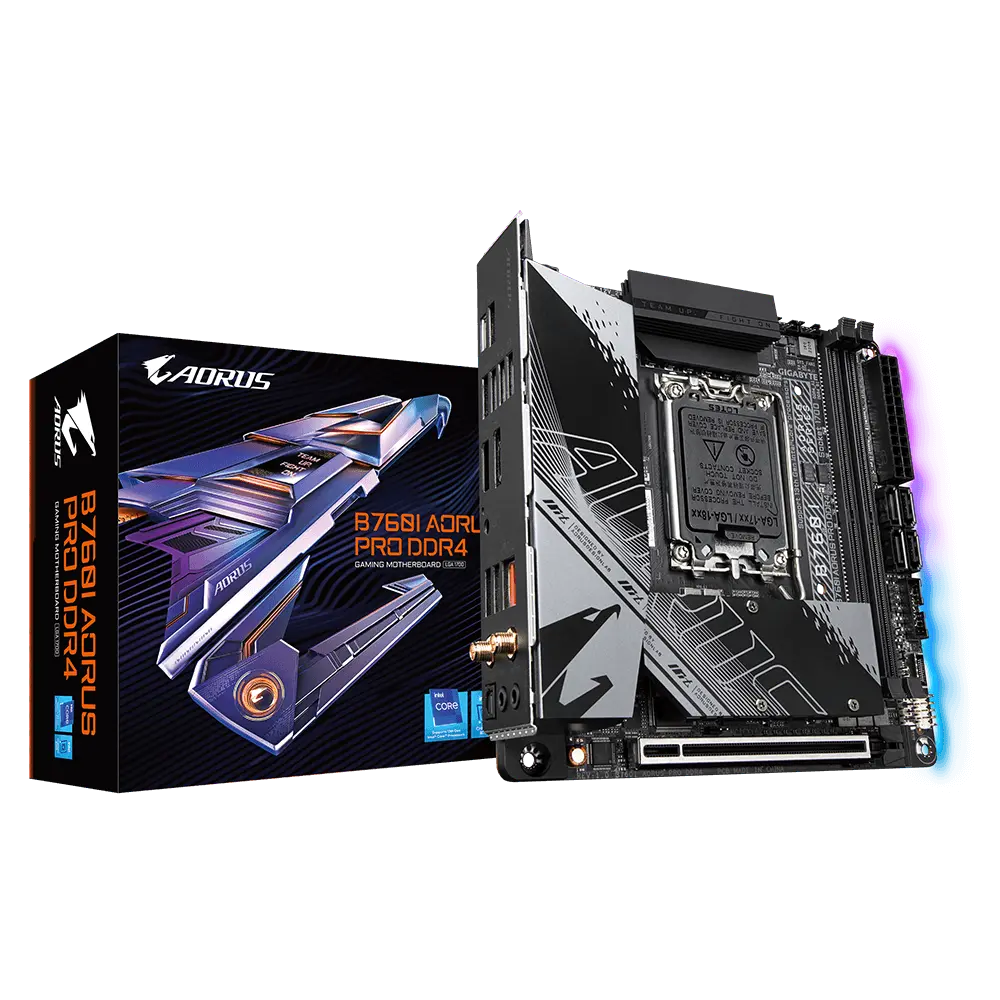 Placă de bază Gigabyte B760I AORUS PRO DDR4
