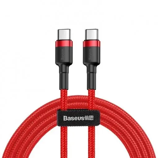 Cablu Baseus USB-C 2m roșu CATKLF-H09 Cafule 60W