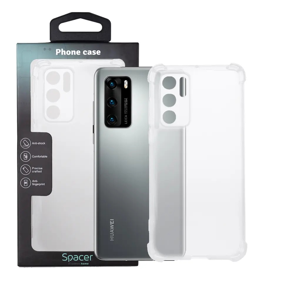 Husă Spacer Huawei P40 TPU transparentă