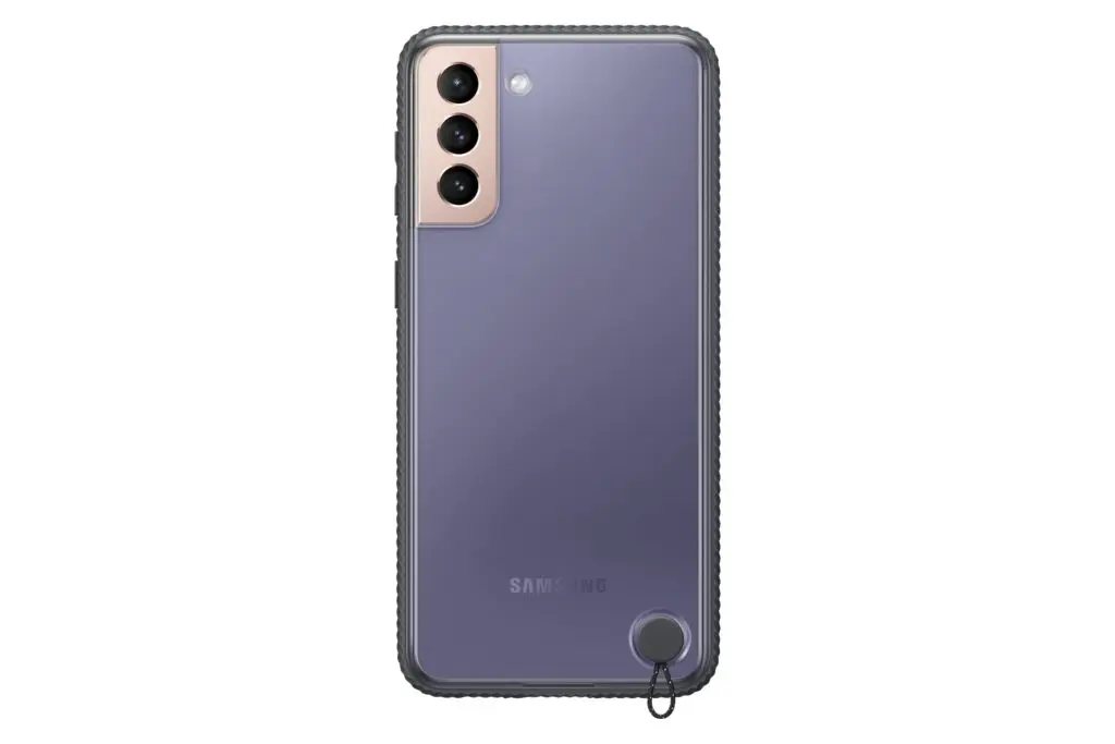 Husă Samsung Clear Protective Cover Galaxy S21 Plus negru