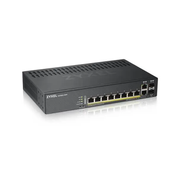 Switch Zyxel GS1920-48HP 44x GbE PoE+ 4x Combo SFP