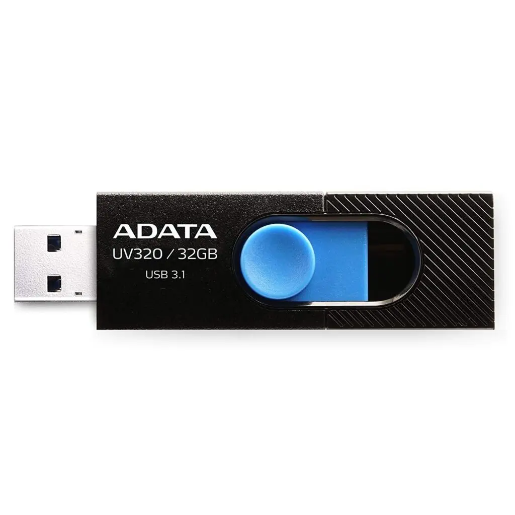 Memorie USB 3.2 ADATA 32 GB UV320 Negru Albastru