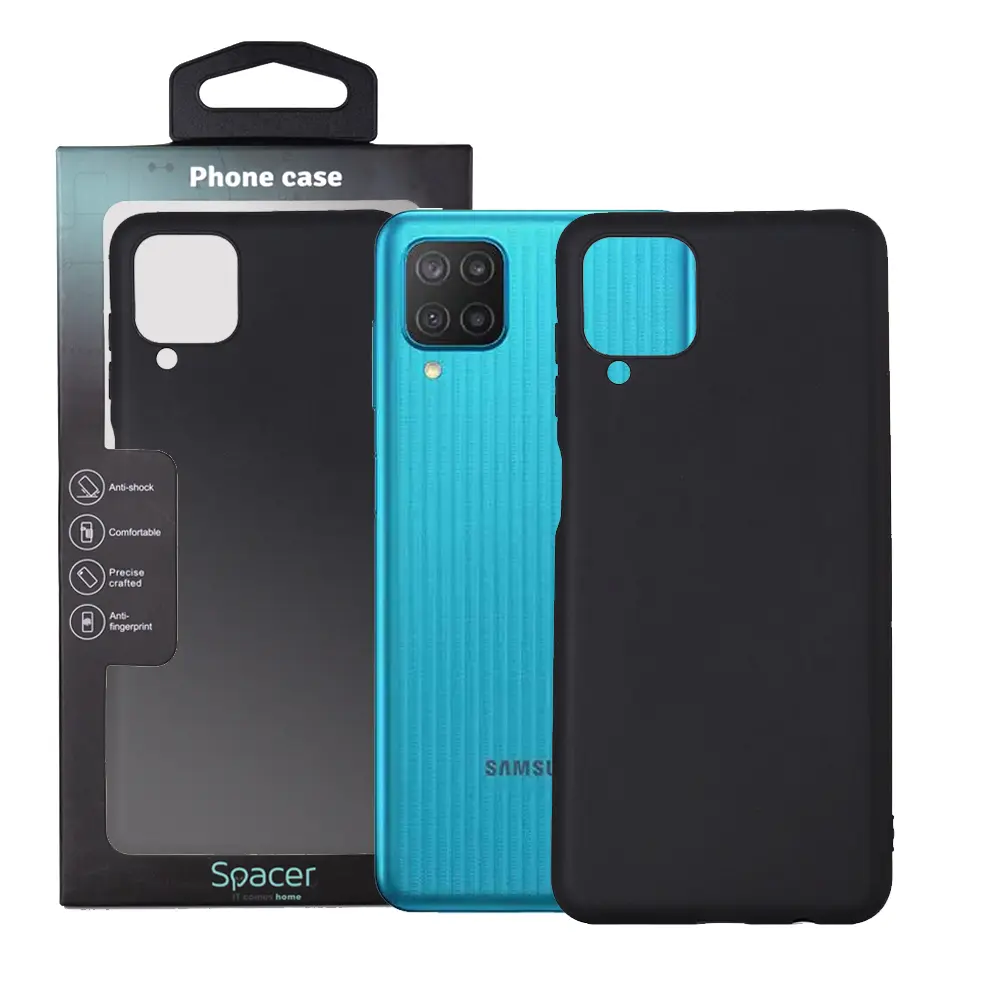 Husă Spacer Samsung Galaxy M12 TPU neagră