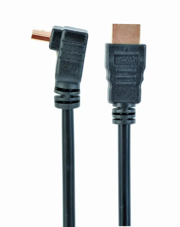 Cablu HDMI Gembird CC-HDMI490-10 3m 90 grade negru