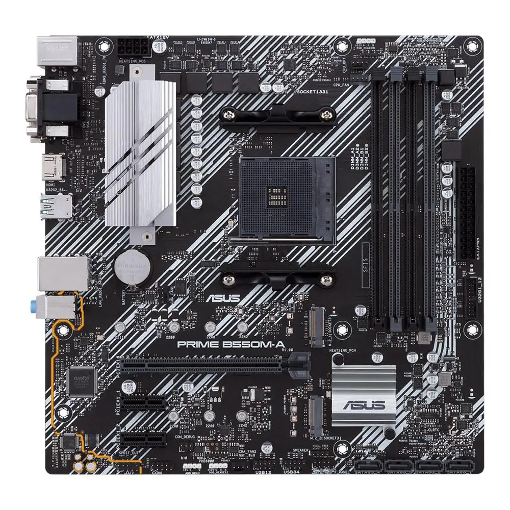 Placa de baza ASUS PRIME B550M-A AM4 mATX