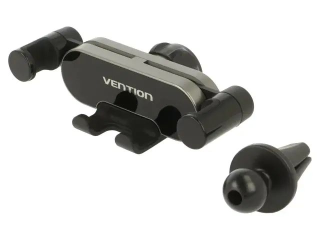 Suport auto pentru telefon Vention, fixare grila ventilatie, unghi reglabil, device compatibil 4.7-6.8inch, Gri