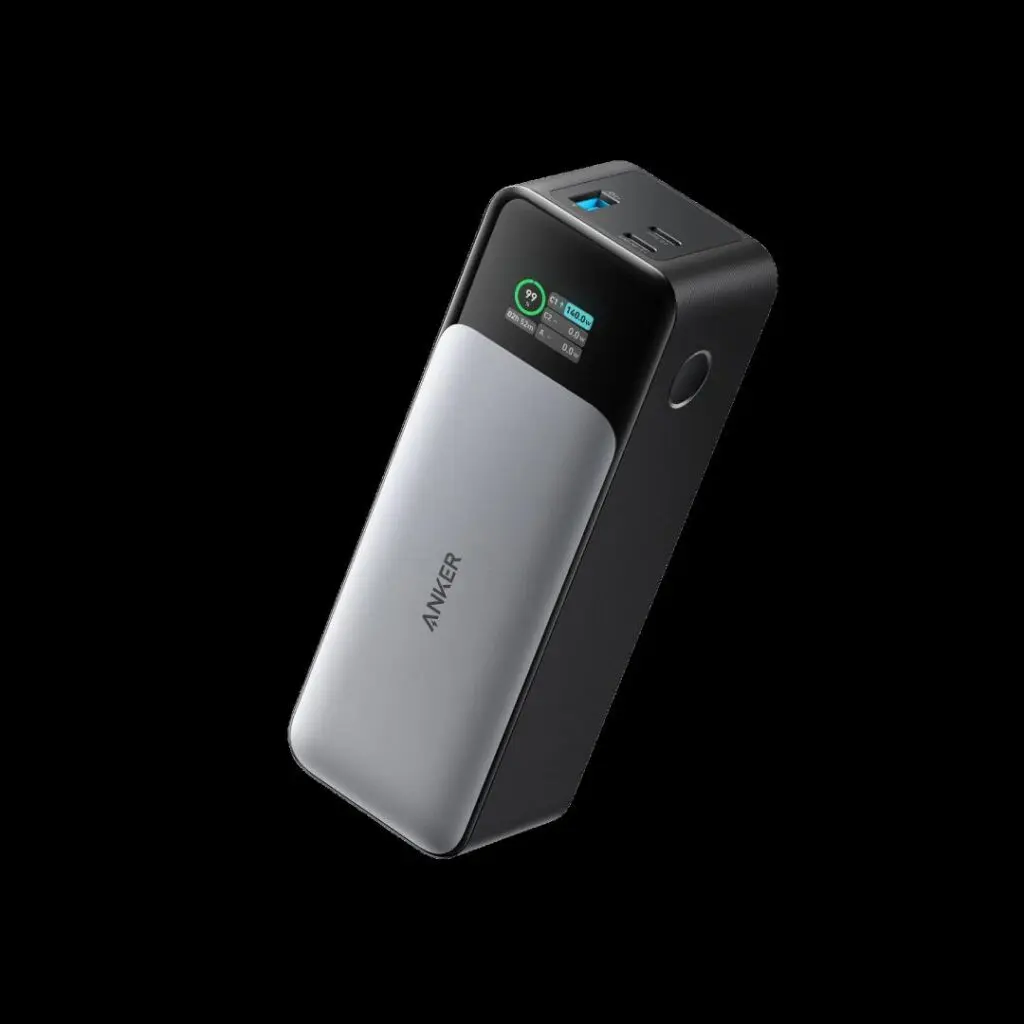 Baterie Externa 24.000mAh, 140W, 2x USB-C, USB-A, GaN Prime – Anker – Black