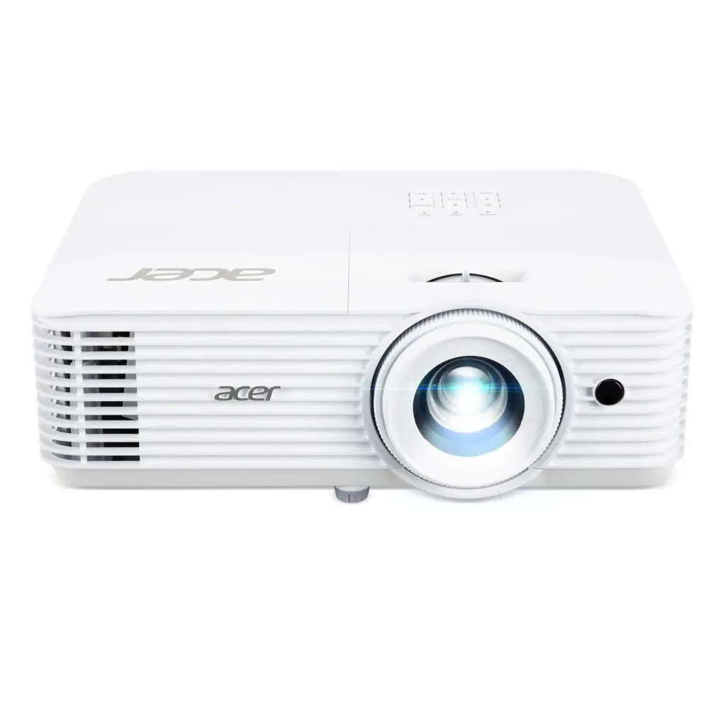 Videoproiector ACER X1528Ki, FHD 1920* 1080, DLP, up to WUXGA 1920* 1200, 5.200 lumeni, 16:9/ 4:3, difuzor 3W, HDMI, USB, telecomanda, Wireless Projection-Kit (UWA5) inclus, 144Hz, Alb