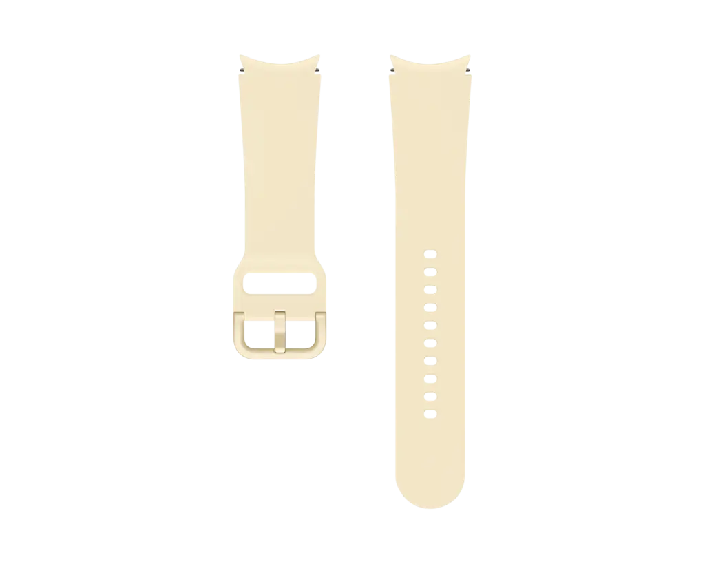 Curea Samsung Sport Band Galaxy Watch 4 beige M/L