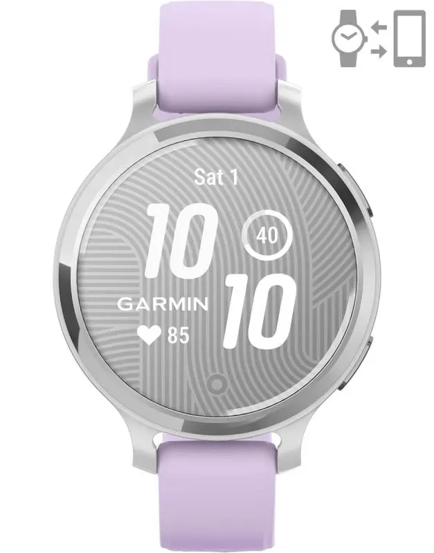 Smartwatch Garmin Lily 2 Active 38mm Silver Purple Jasmine