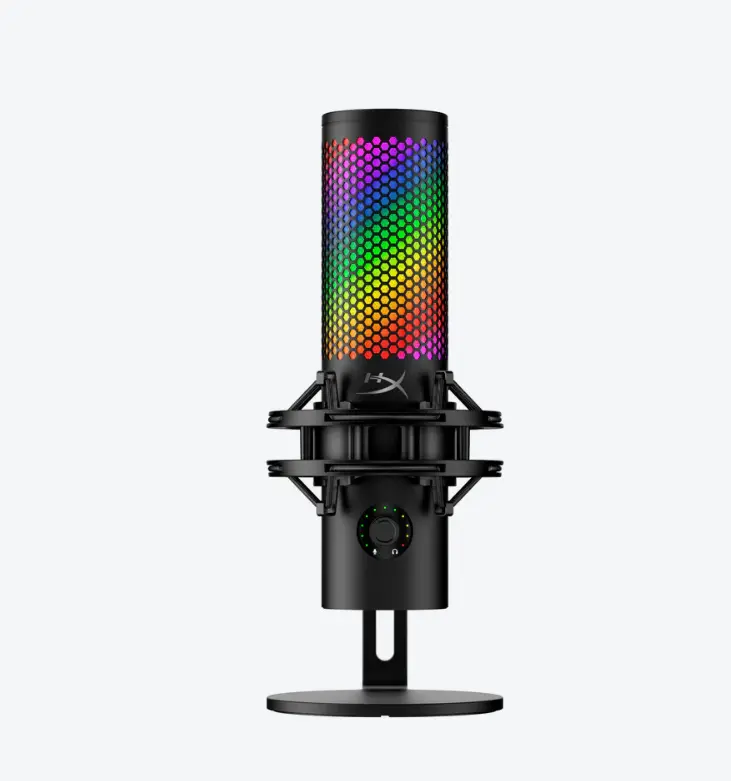 Microfon HyperX QuadCast 2 S USB-C, 32-bit/192kHz, aRGB, negru