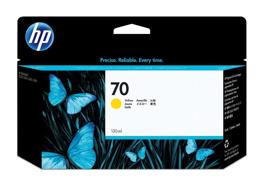 Cartus HP C9454A Galben