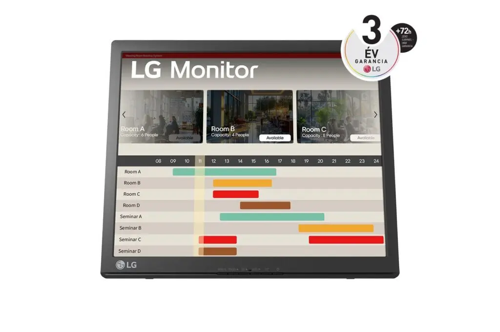 Monitor LED LG Touchscreen 17BR30T-B, 17″, 1280×1024, 5ms, Black