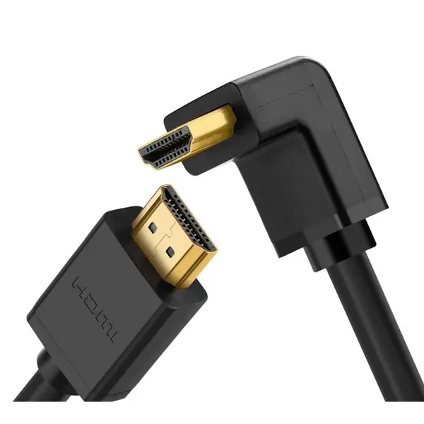 Cablu unghi Ugreen HDMI 4K UHD pentru televizor, monitor